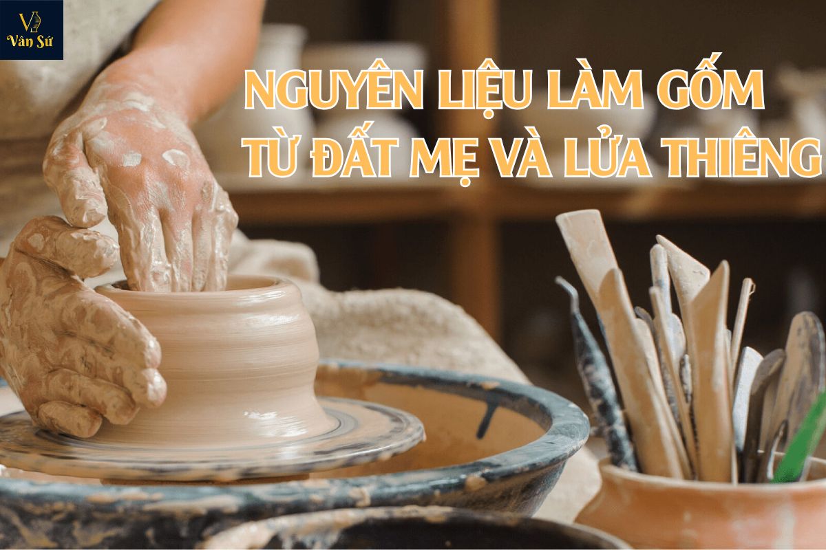 Nguyên liệu làm gốm vân sứ