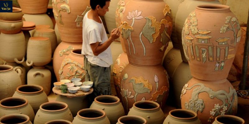 Trang trí gốm