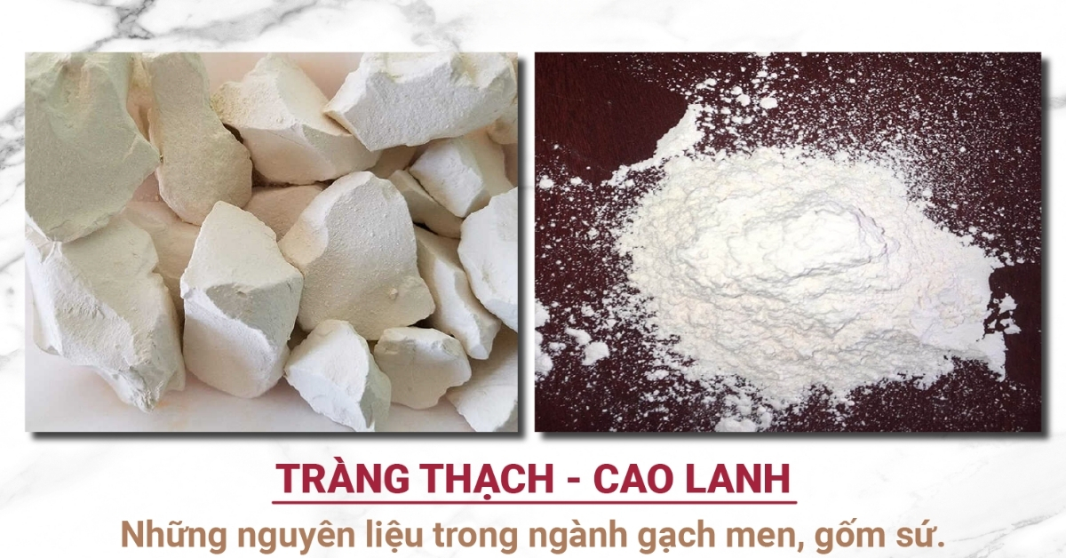 Sứ làm từ gÌ?